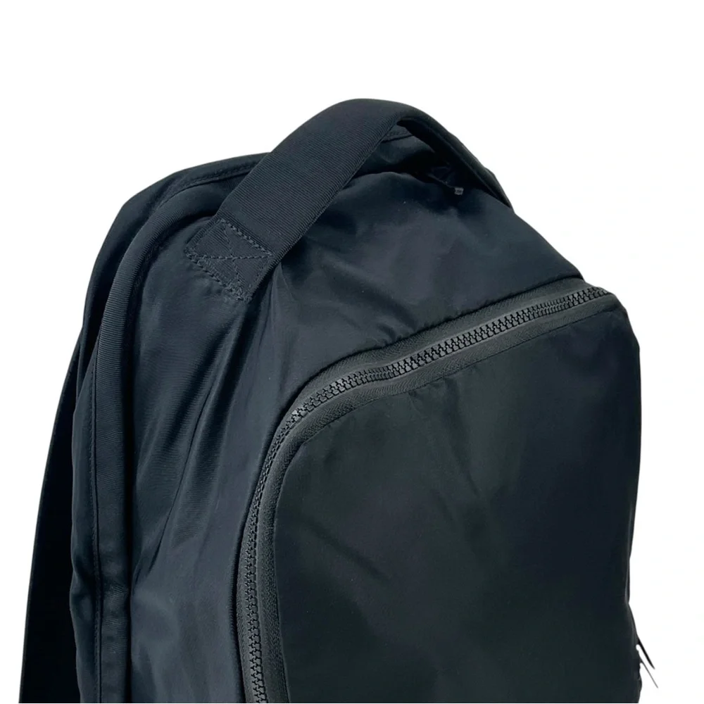 Lululemon Go Lightly Black Water Repellent Lightweight Nylon Backpack Bag